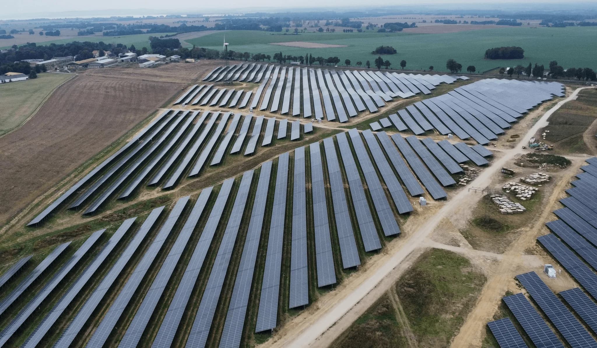 Renewable energy project site used for AIM Solutions contact and inquiry